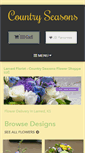 Mobile Screenshot of countryseasonsflowers.com